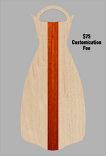 Load image into Gallery viewer, Wooden Jet Fin - Maple - 1.1 Woodworks
