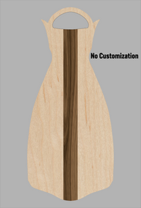 Wooden Jet Fin - Maple - 1.1 Woodworks