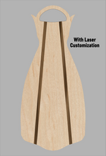 Load image into Gallery viewer, Wooden Jet Fin - Maple - 1.1 Woodworks
