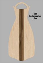 Load image into Gallery viewer, Wooden Jet Fin - Maple - 1.1 Woodworks
