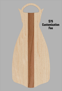 Wooden Jet Fin - Maple - 1.1 Woodworks