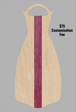 Load image into Gallery viewer, Wooden Jet Fin - Maple - 1.1 Woodworks
