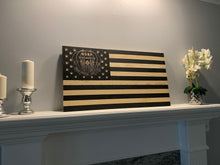 Load image into Gallery viewer, Wooden American Flag Pararescue Edition - 1.1 Woodworks

