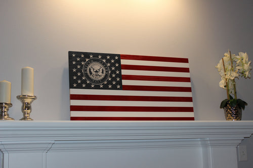 Wooden American Flag US Navy Edition - 1.1 Woodworks